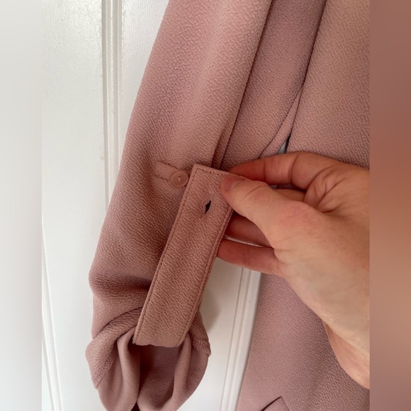 Revamped Long Pink Blazer / Cardigan - Picture 5 of 8